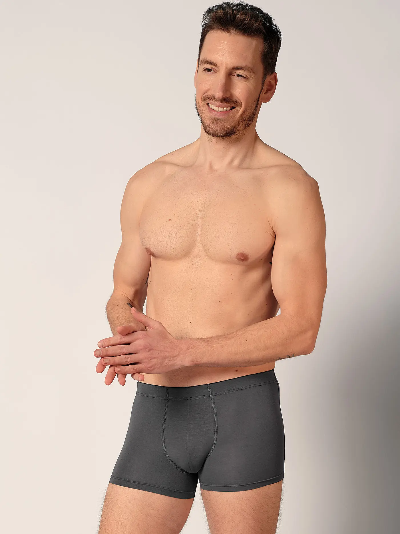 HUBER | Pants asphalt | 